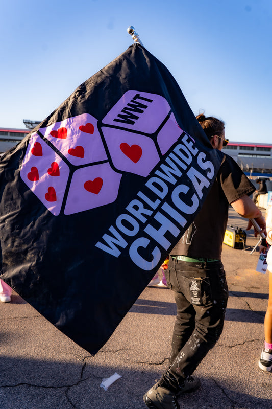 WORLDWIDE CHICAS DICE FLAG