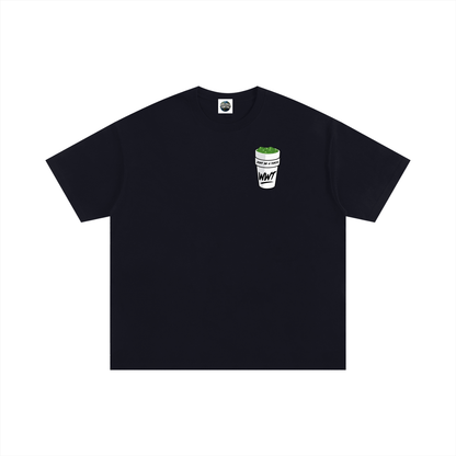 SPILT DOUBLE CUP TEE