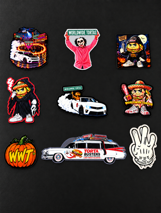 WWT HALLOWEEN STICKER SHEET