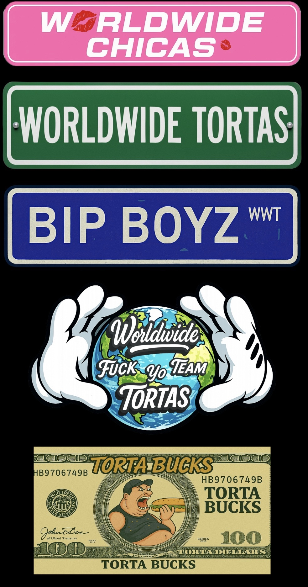 MULTI SIGN STICKER PACK